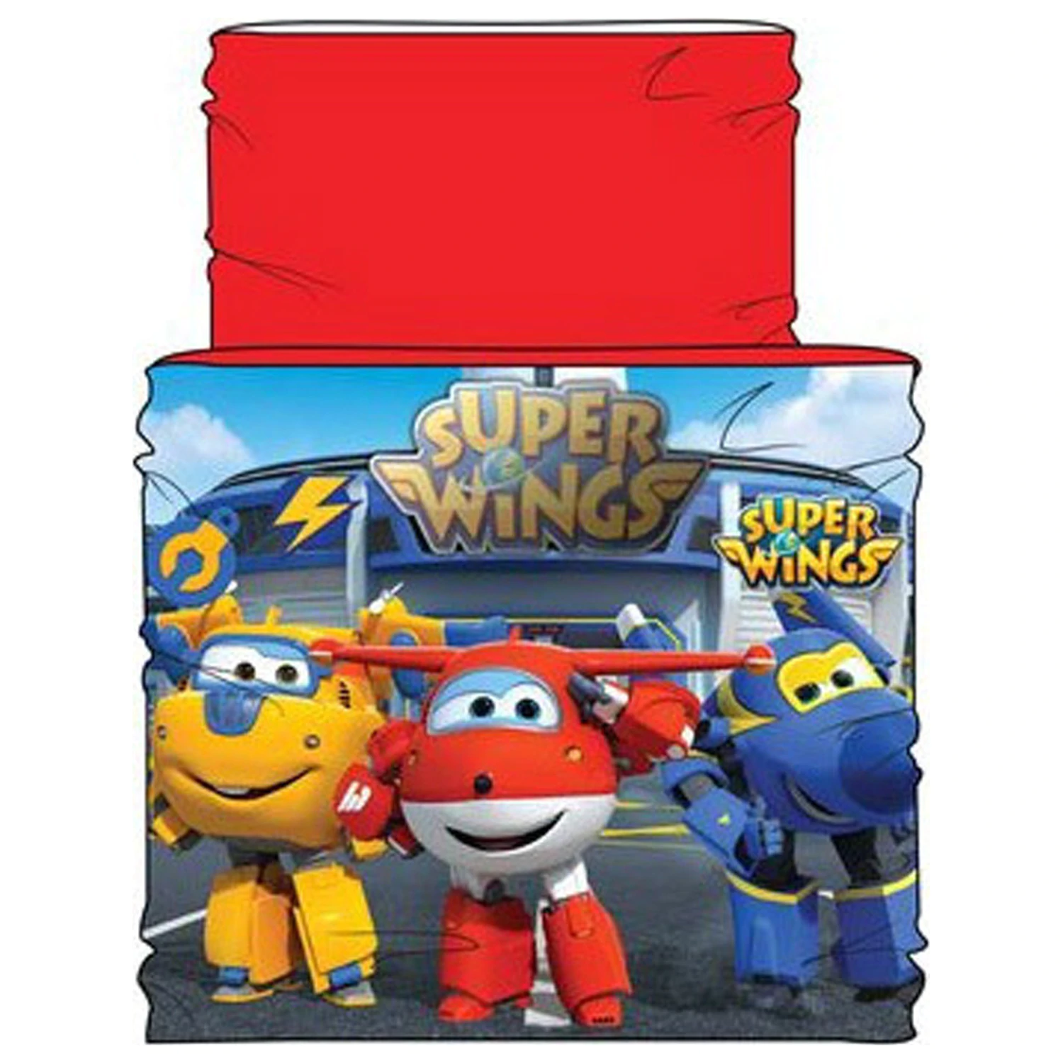 Super Wings Czerwony Szalik, Komin dla Dzieci zdjęcie produktu