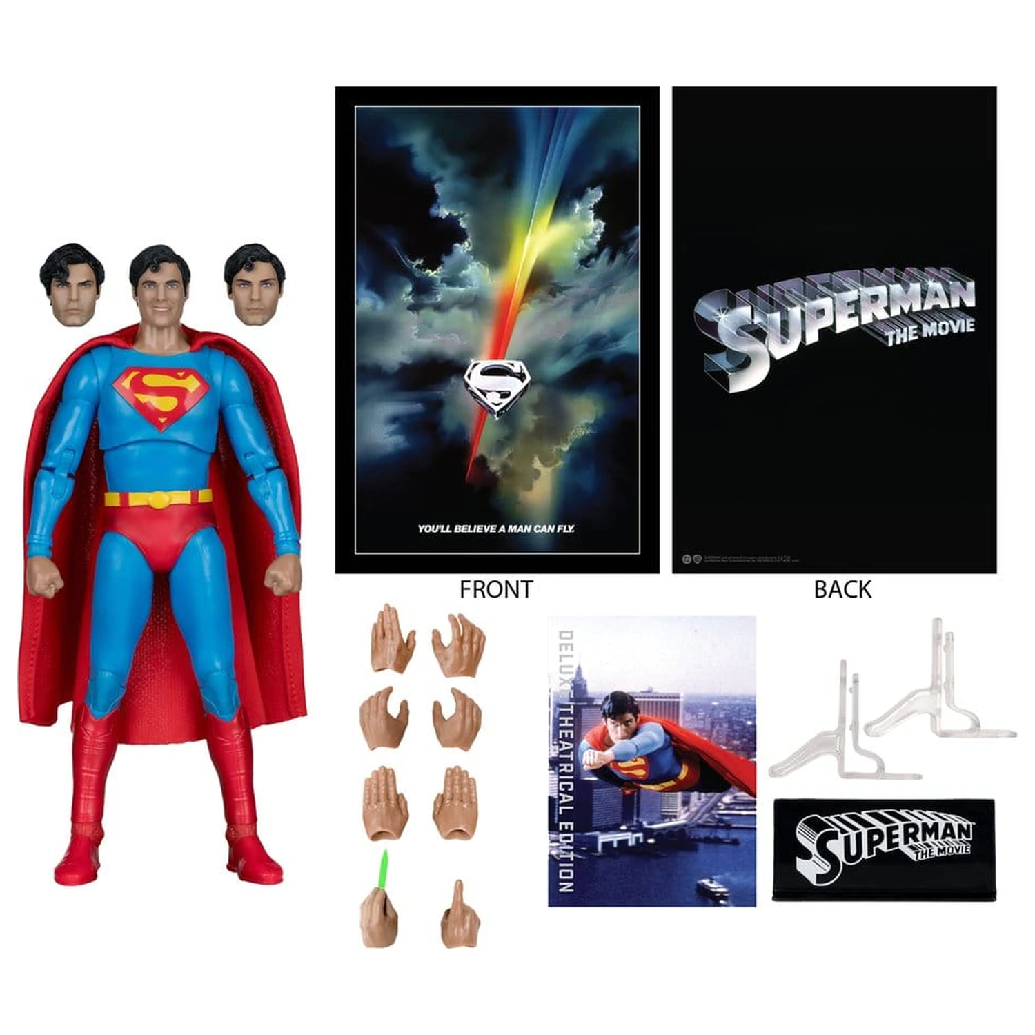 Superman (1978) DC Multiverse Deluxe Theatrical Edition Figurka Superman 19 cm zdjęcie produktu