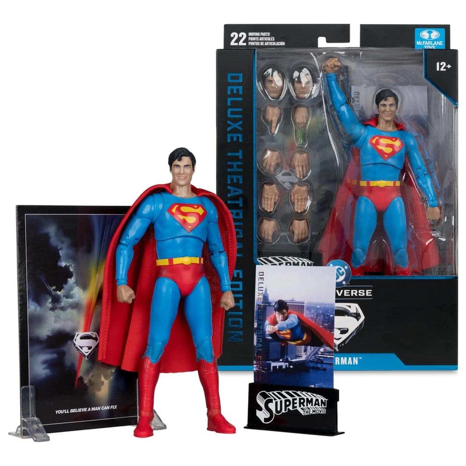 Superman (1978) DC Multiverse Deluxe Theatrical Edition Figurka Superman 19 cm zdjęcie produktu