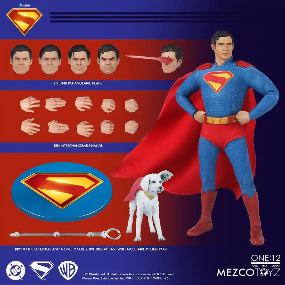 Superman (2025) figurka 1/12 Superman 17 cm zdjęcie produktu