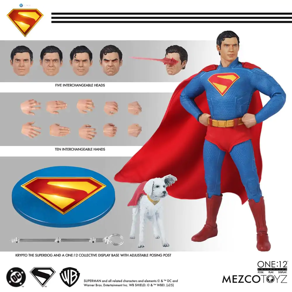 Superman (2025) figurka 1/12 Superman 17 cm zdjęcie produktu