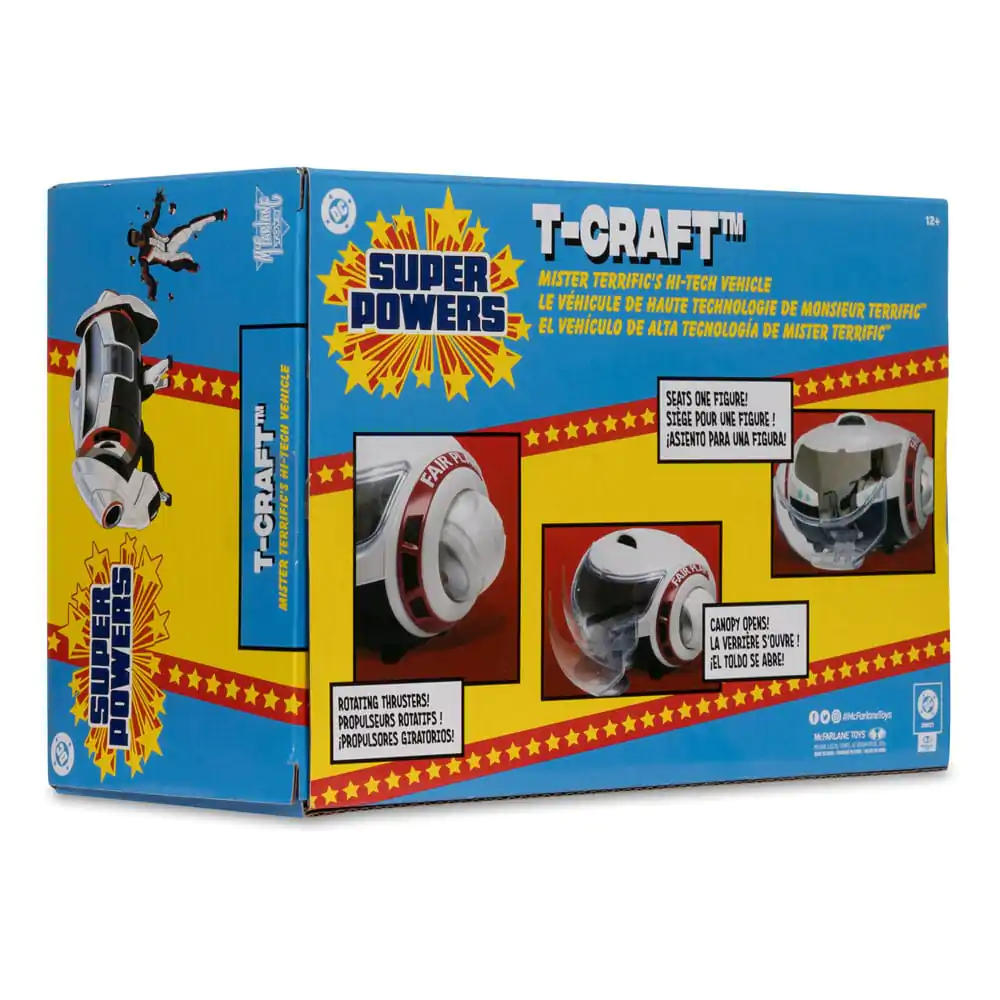 Superman (2025) DC Direct Super Powers Figurka Akcji z Pojazdem Mr. Terrific & T-Craft zdjęcie produktu