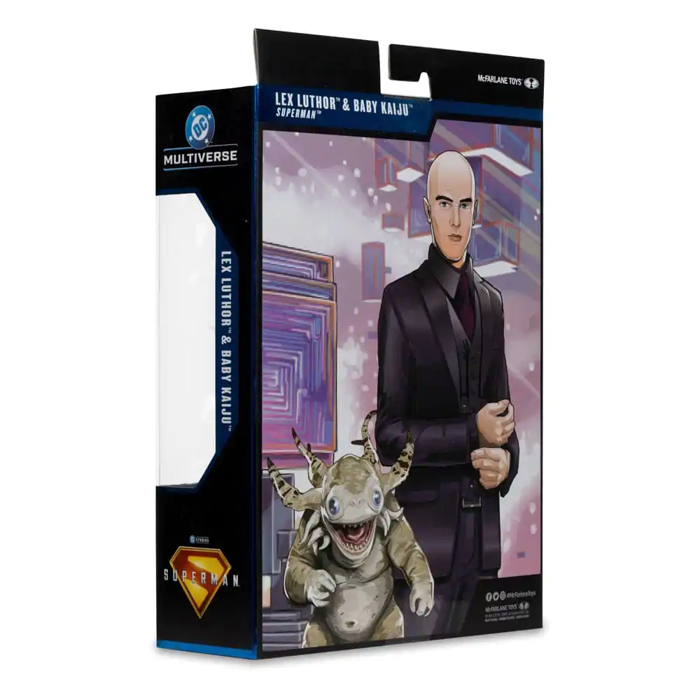 Superman (2025) DC Multiverse Deluxe Figurka Akcji Lex Luthor z Baby Kaiju (Deluxe Theatrical Edition) 18 cm zdjęcie produktu
