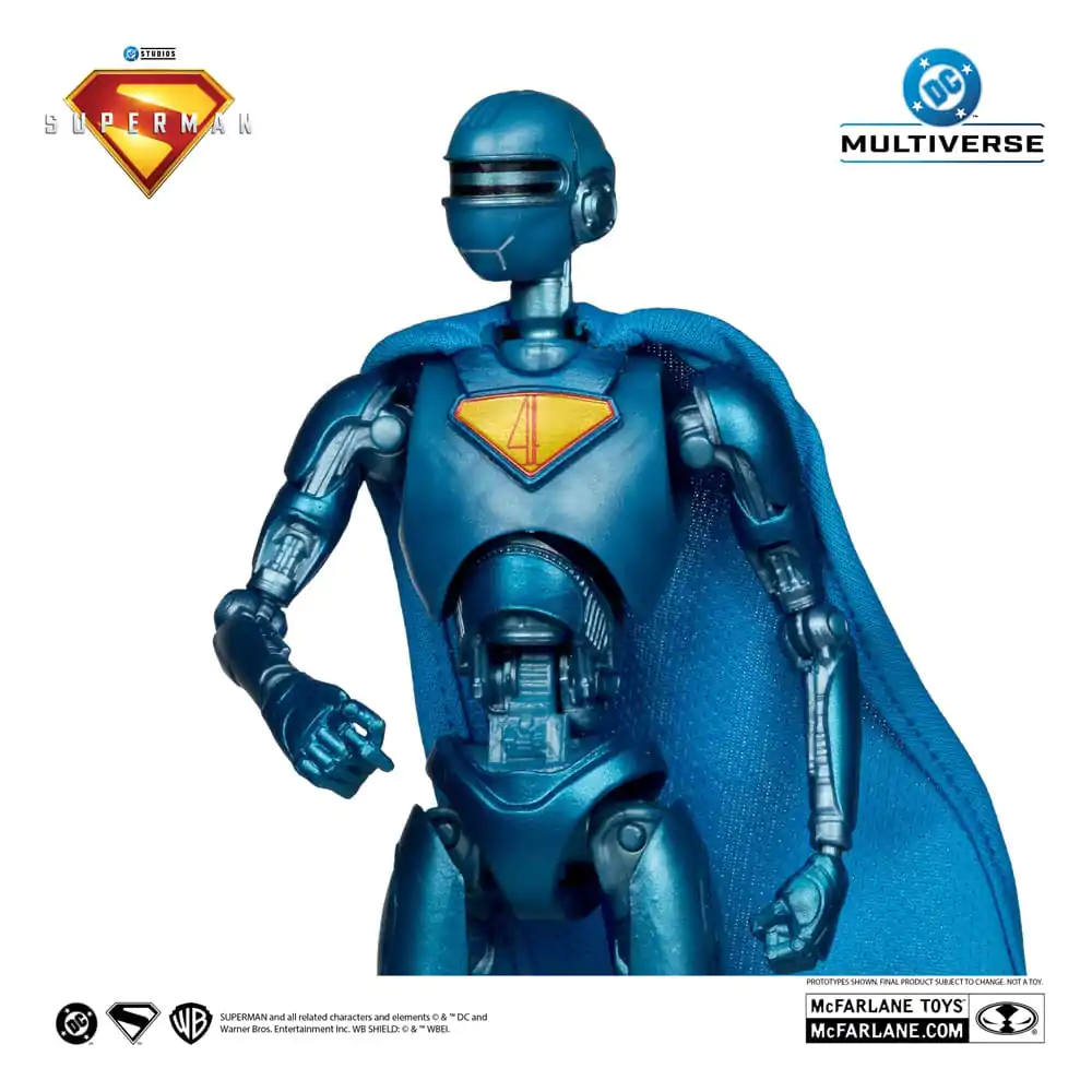 Superman (2025) DC Multiverse Deluxe Action Figure Superman Robot (Red Platinum Edition) 18 cm zdjęcie produktu