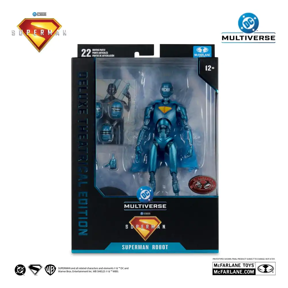 Superman (2025) DC Multiverse Deluxe Action Figure Superman Robot (Red Platinum Edition) 18 cm zdjęcie produktu