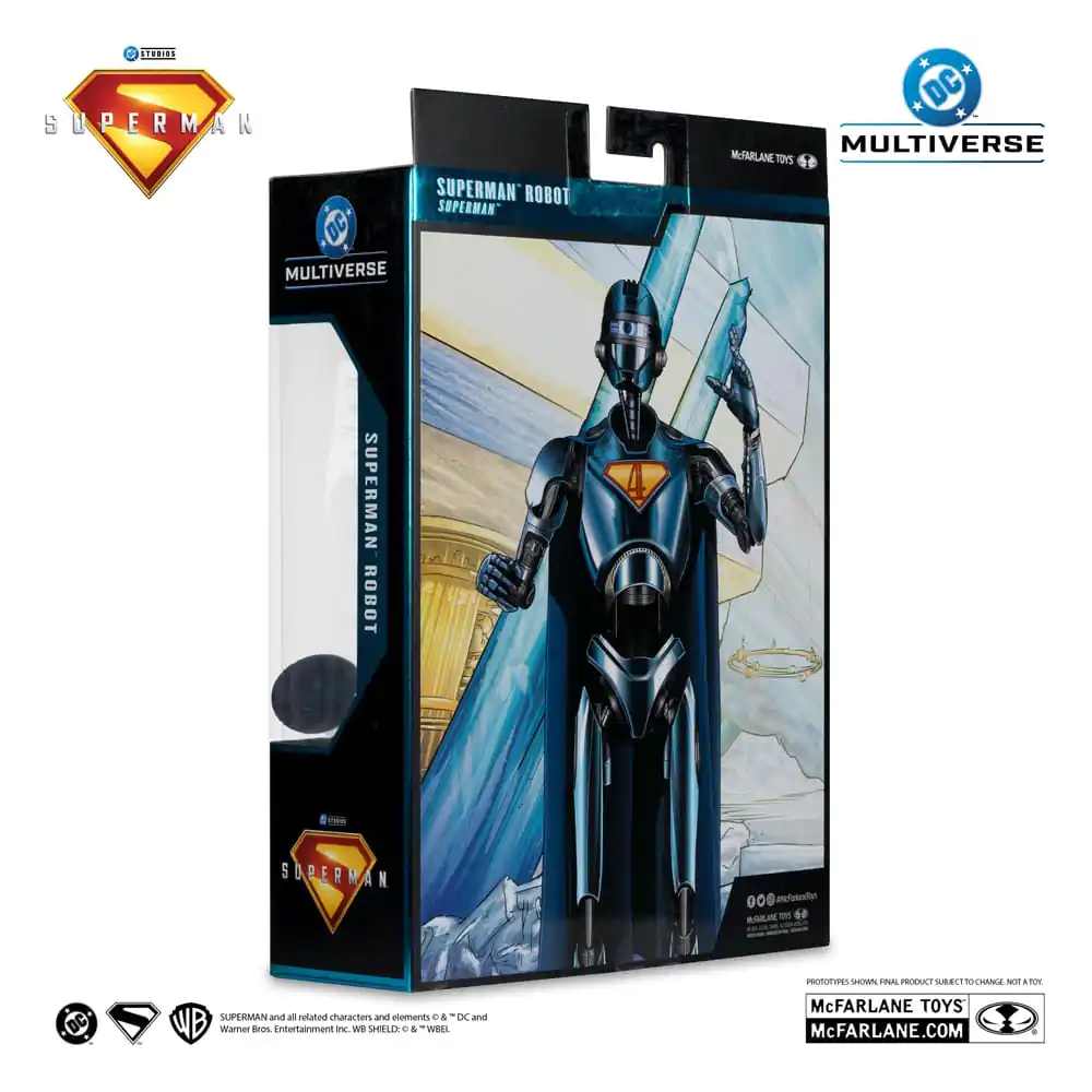 Superman (2025) DC Multiverse Deluxe Action Figure Superman Robot (Red Platinum Edition) 18 cm zdjęcie produktu