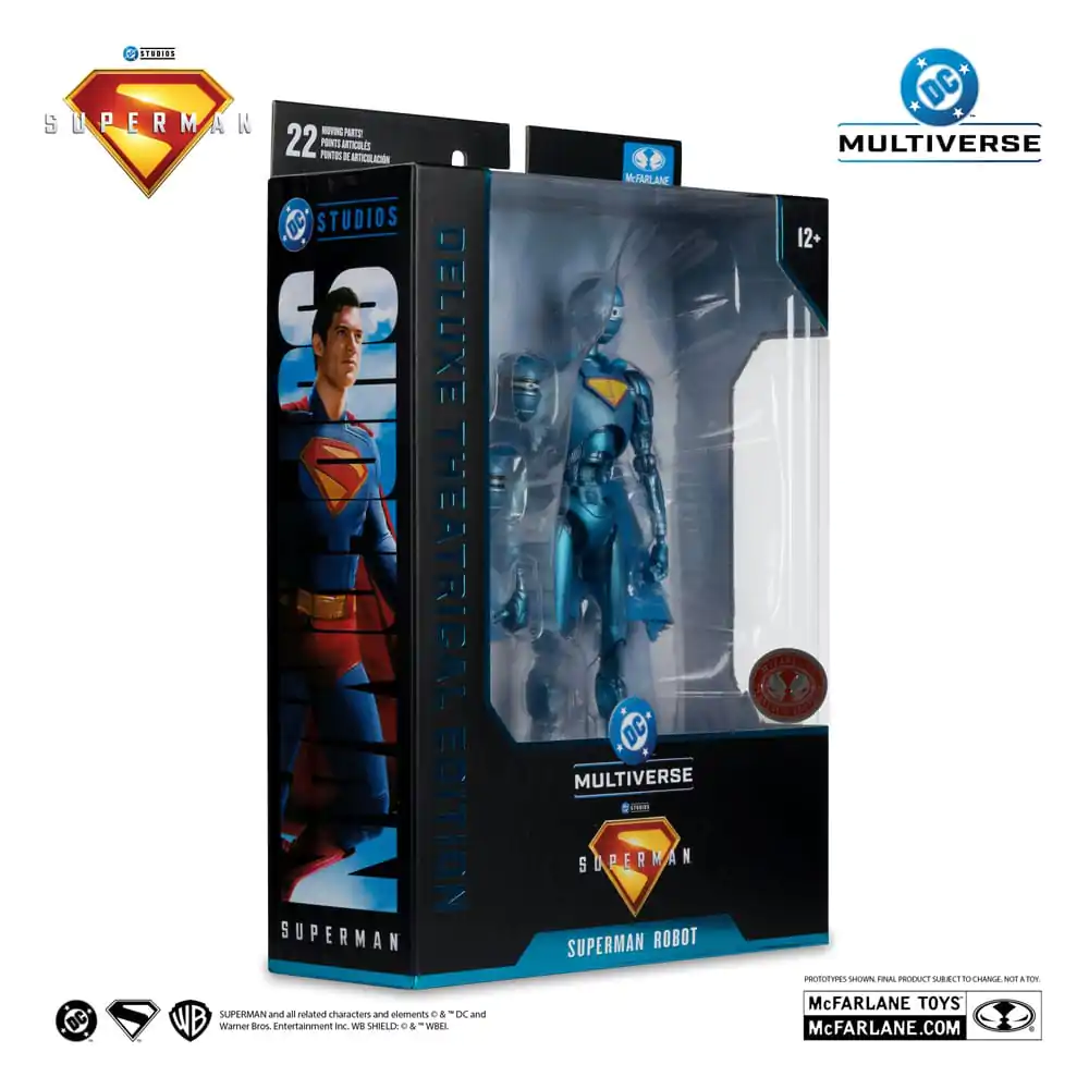 Superman (2025) DC Multiverse Deluxe Action Figure Superman Robot (Red Platinum Edition) 18 cm zdjęcie produktu