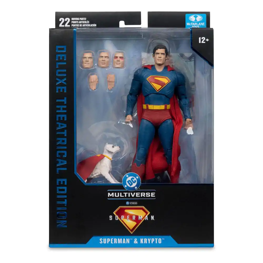Superman (2025) DC Multiverse Deluxe Action Figure Superman z Krypto the Super Dog 18 cm zdjęcie produktu