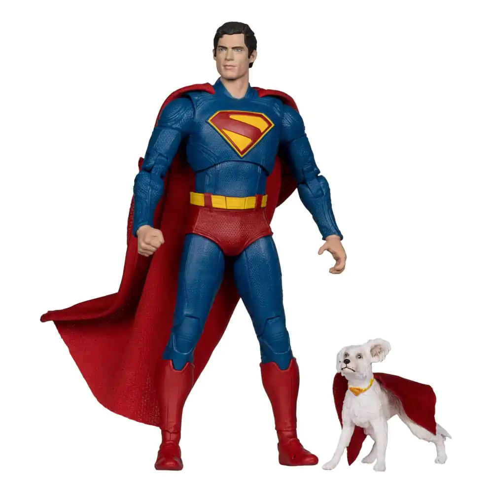 Superman (2025) DC Multiverse Deluxe Action Figure Superman z Krypto the Super Dog 18 cm zdjęcie produktu