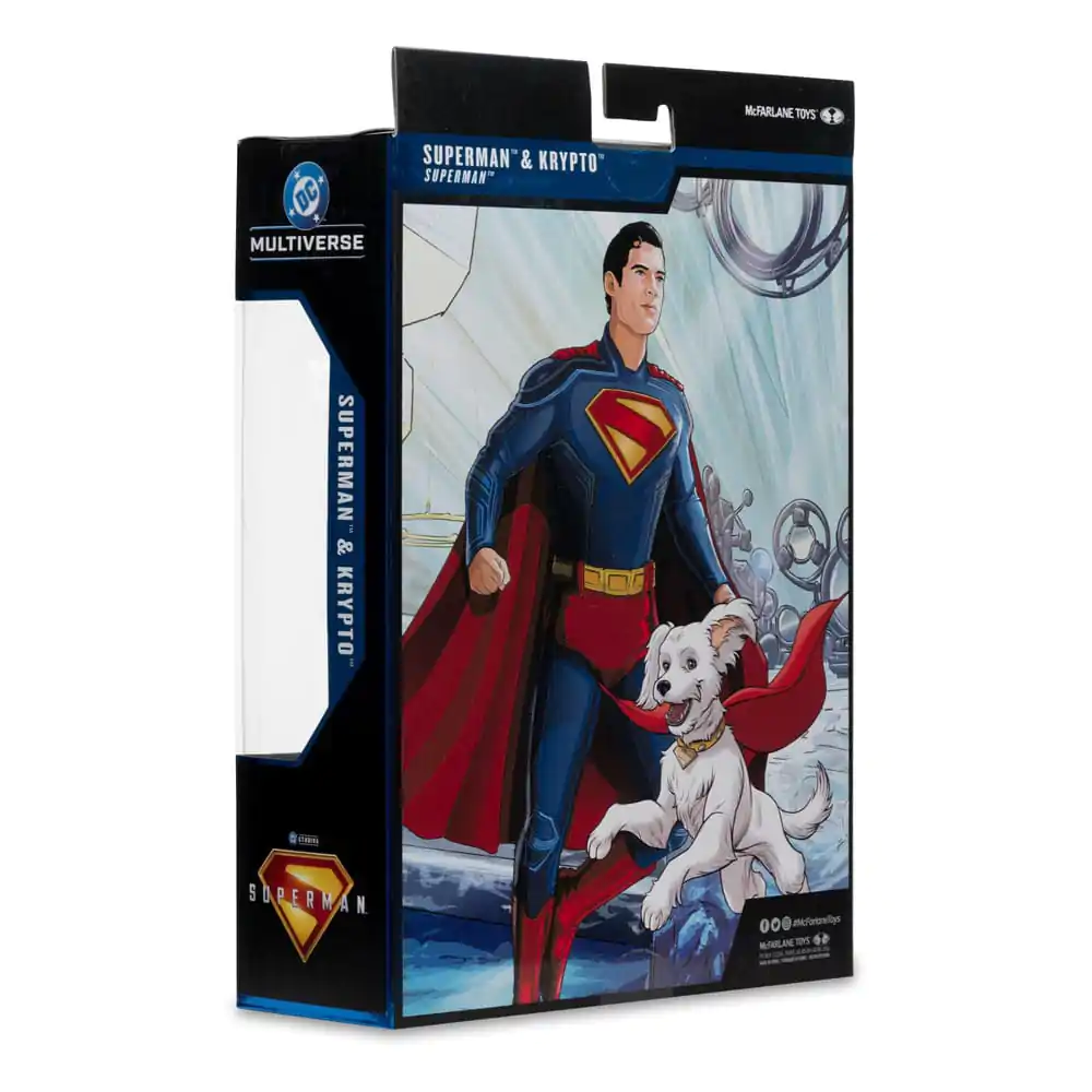 Superman (2025) DC Multiverse Deluxe Action Figure Superman z Krypto the Super Dog 18 cm zdjęcie produktu
