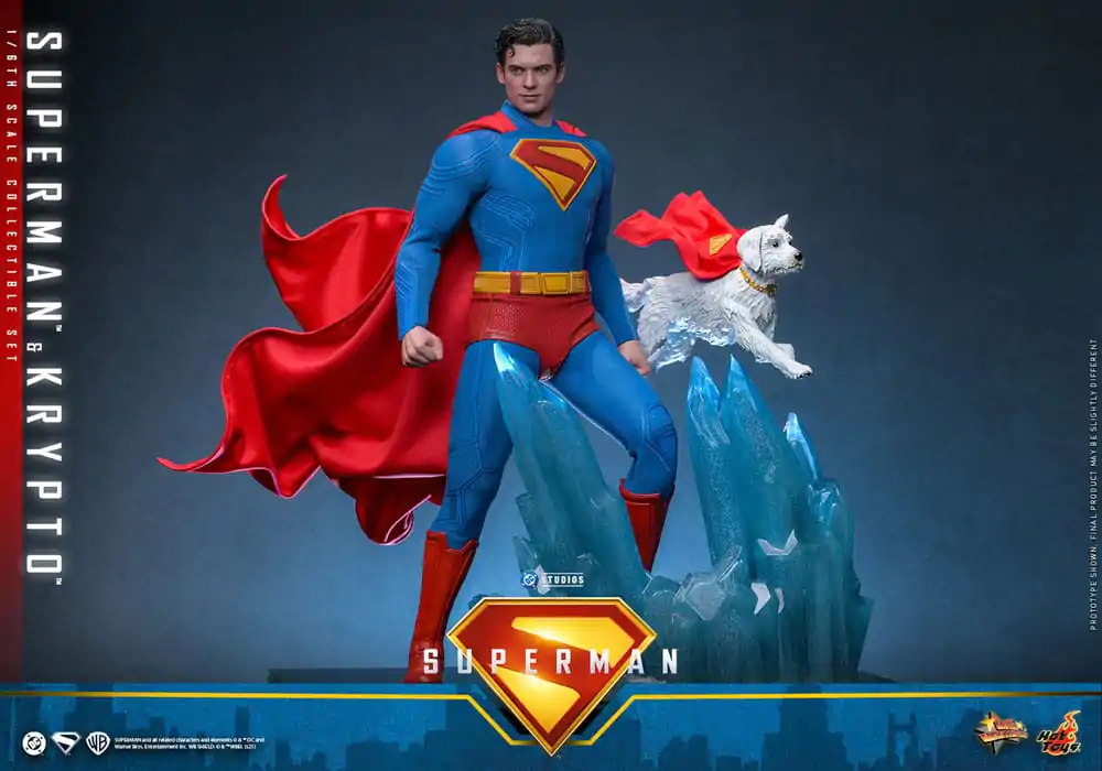 Figurka Akcji Movie Masterpiece Superman (2025) 1/6 Superman i Krypto 33 cm zdjęcie produktu