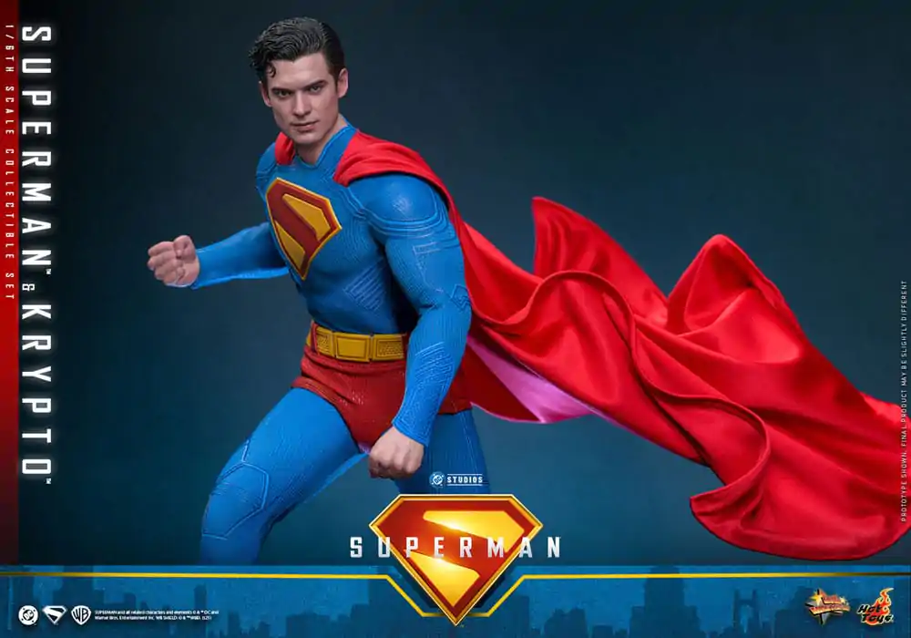 Figurka Akcji Movie Masterpiece Superman (2025) 1/6 Superman i Krypto 33 cm zdjęcie produktu