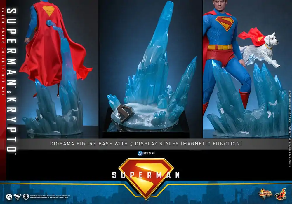 Figurka Akcji Movie Masterpiece Superman (2025) 1/6 Superman i Krypto 33 cm zdjęcie produktu