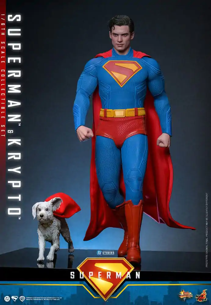 Figurka Akcji Movie Masterpiece Superman (2025) 1/6 Superman i Krypto 33 cm zdjęcie produktu