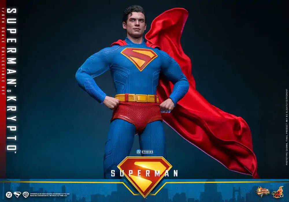 Figurka Akcji Movie Masterpiece Superman (2025) 1/6 Superman i Krypto 33 cm zdjęcie produktu