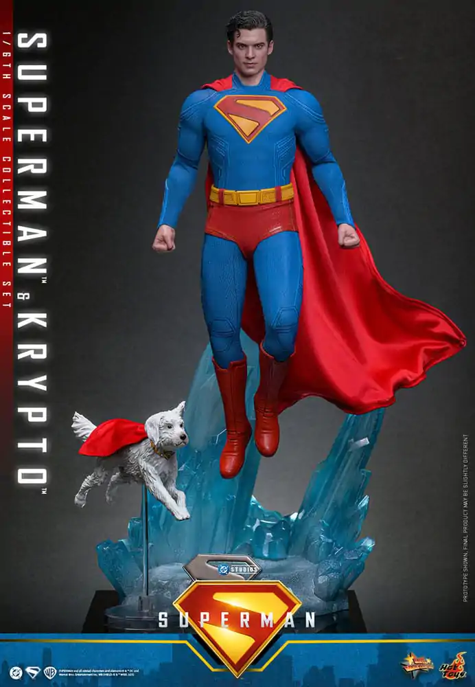 Figurka Akcji Movie Masterpiece Superman (2025) 1/6 Superman i Krypto 33 cm zdjęcie produktu