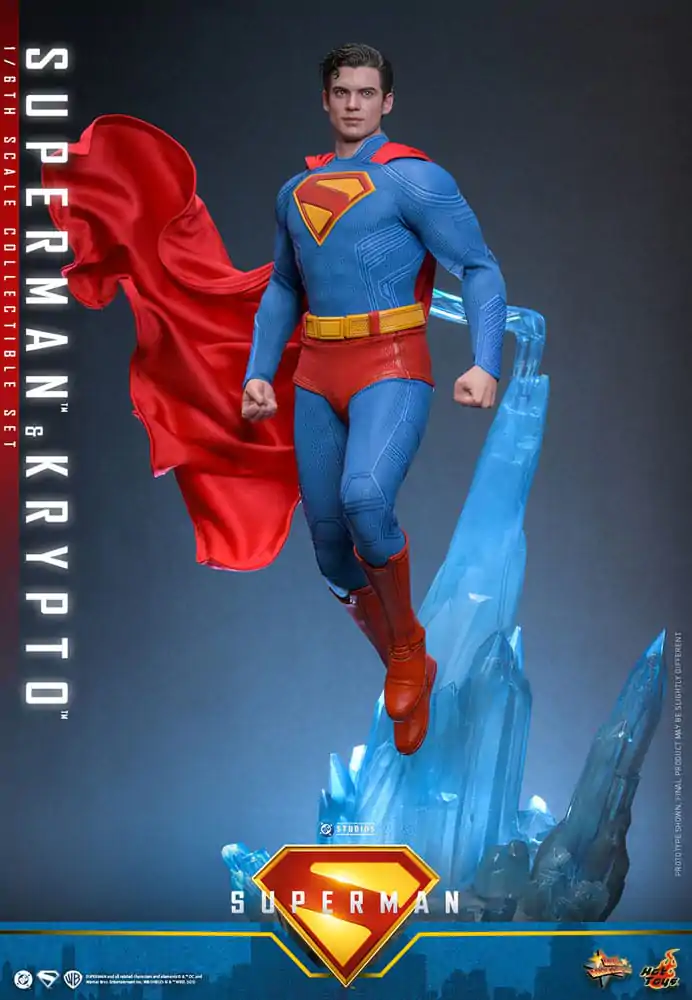 Figurka Akcji Movie Masterpiece Superman (2025) 1/6 Superman i Krypto 33 cm zdjęcie produktu