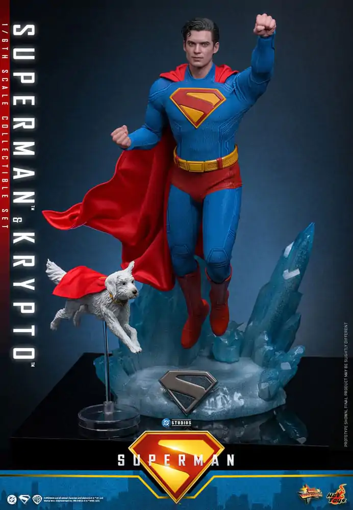 Figurka Akcji Movie Masterpiece Superman (2025) 1/6 Superman i Krypto 33 cm zdjęcie produktu