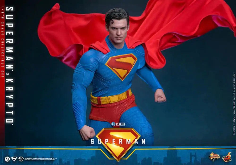Figurka Akcji Movie Masterpiece Superman (2025) 1/6 Superman i Krypto 33 cm zdjęcie produktu