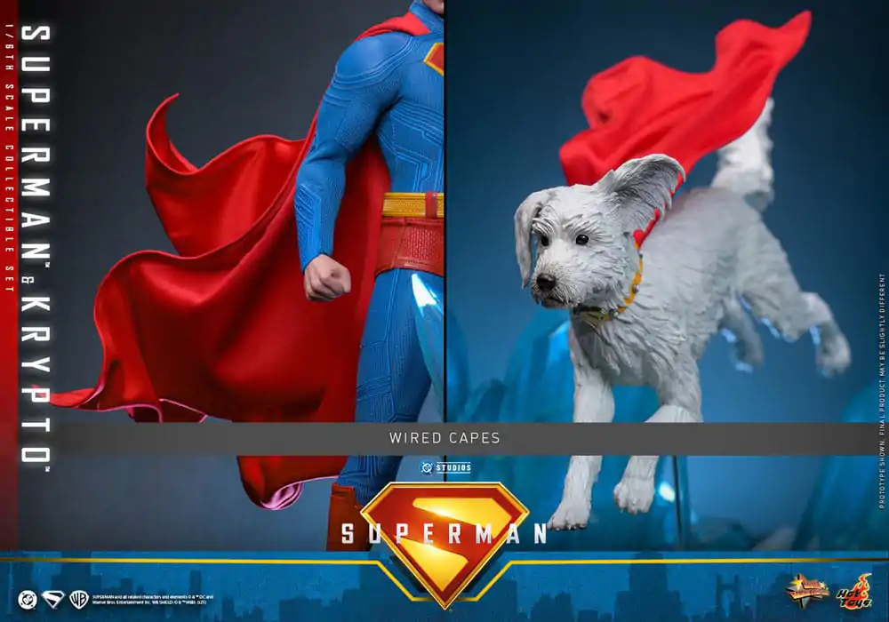 Figurka Akcji Movie Masterpiece Superman (2025) 1/6 Superman i Krypto 33 cm zdjęcie produktu