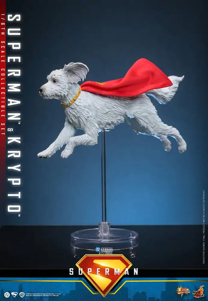 Figurka Akcji Movie Masterpiece Superman (2025) 1/6 Superman i Krypto 33 cm zdjęcie produktu