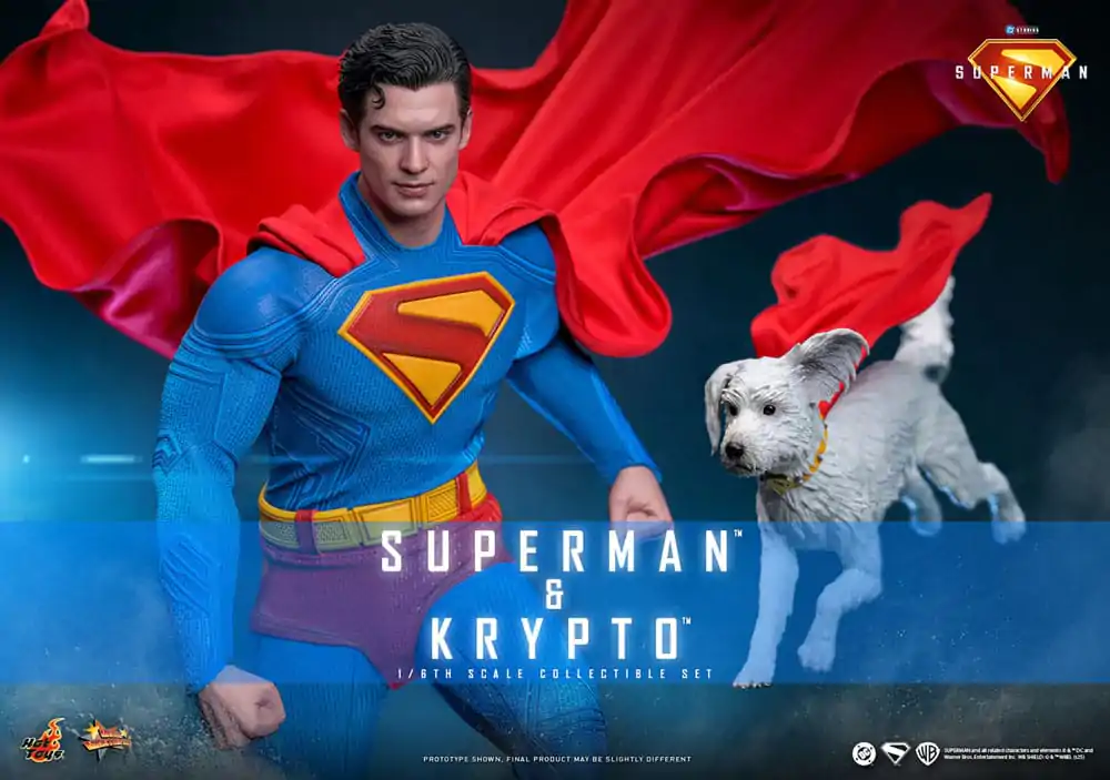Figurka Akcji Movie Masterpiece Superman (2025) 1/6 Superman i Krypto 33 cm zdjęcie produktu