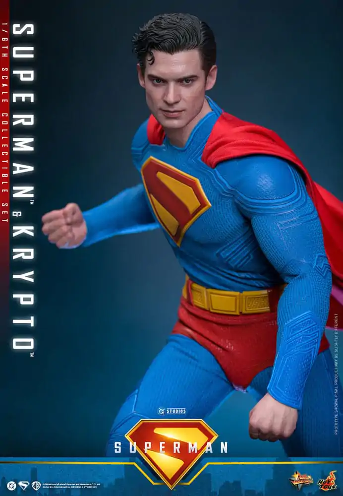 Figurka Akcji Movie Masterpiece Superman (2025) 1/6 Superman i Krypto 33 cm zdjęcie produktu