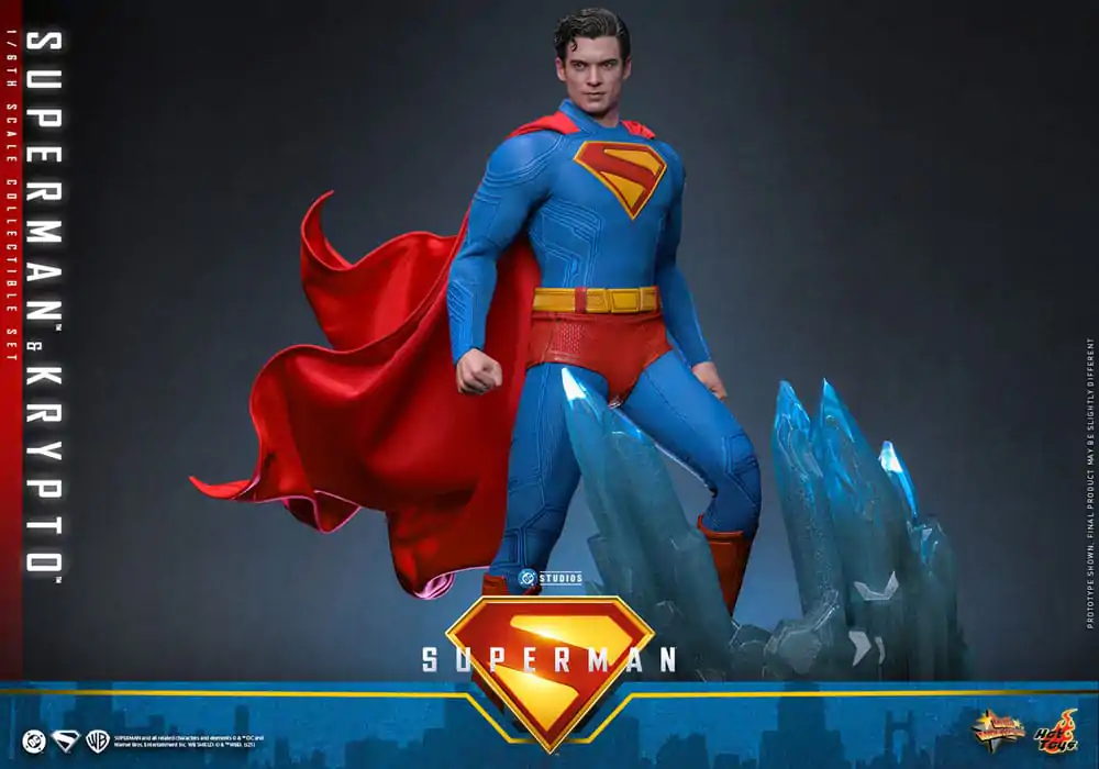 Figurka Akcji Movie Masterpiece Superman (2025) 1/6 Superman i Krypto 33 cm zdjęcie produktu