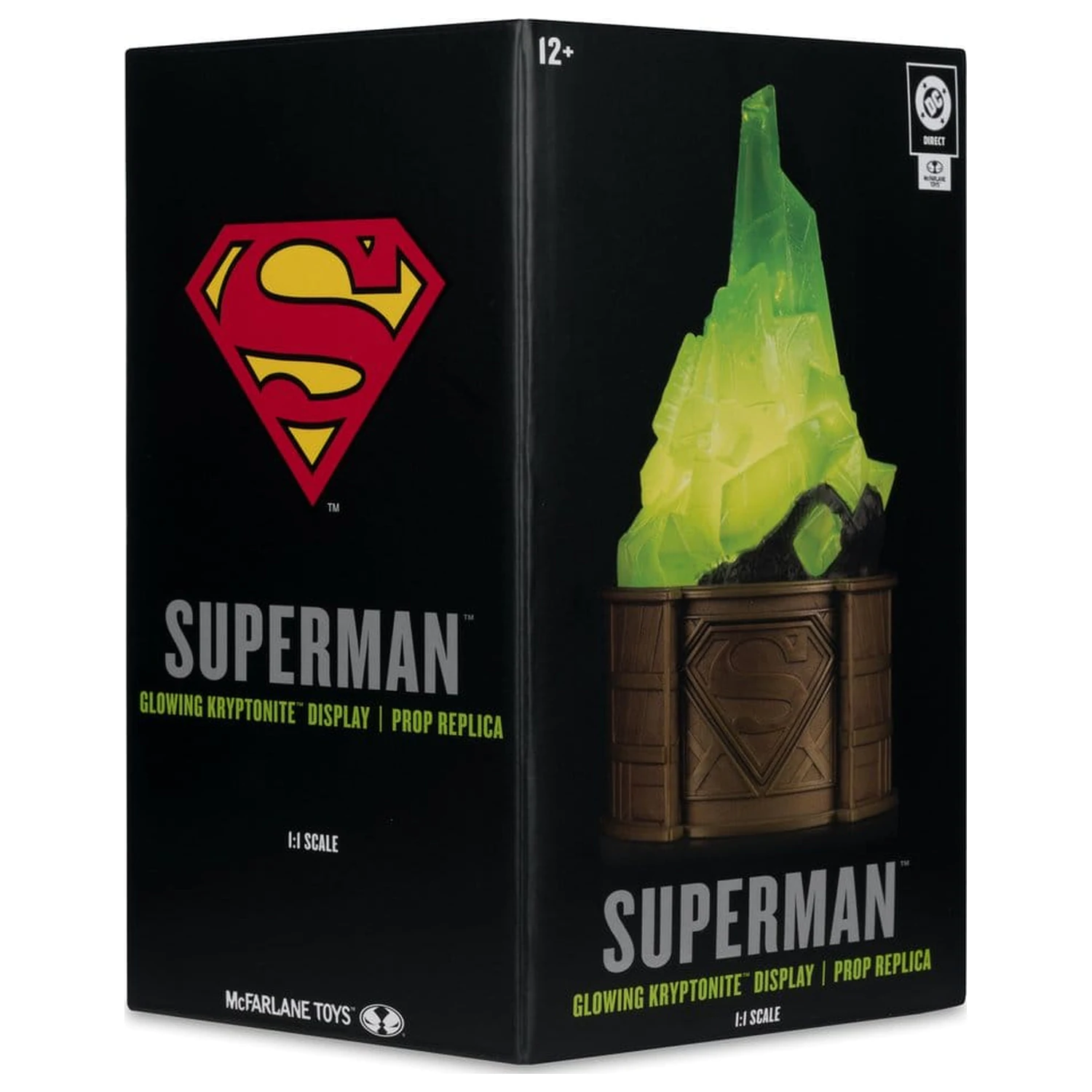Superman DC Direct Replica 1/1 wyświetlacz Kryptonite (Gold Label) 18 cm zdjęcie produktu