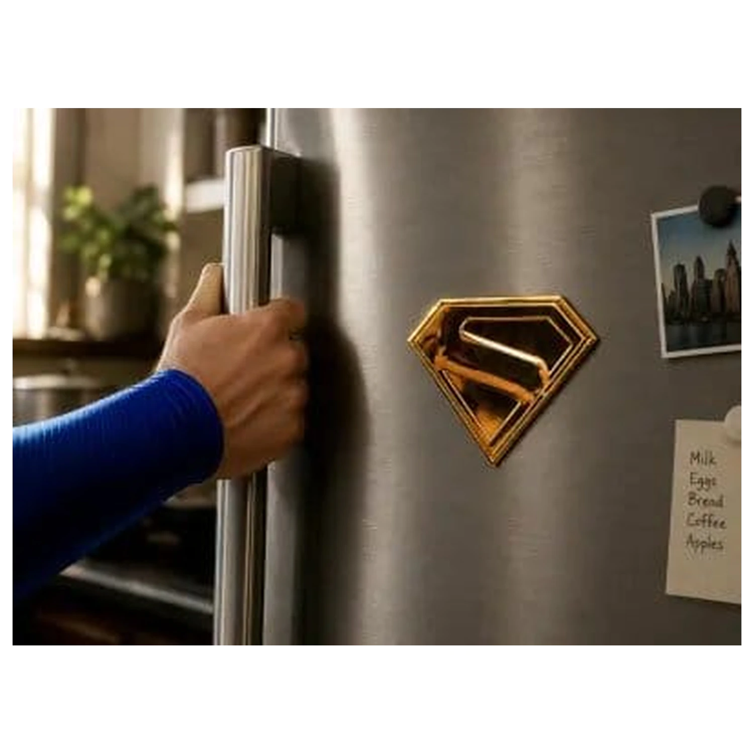 Superman Złota Tarcza Replika Magnes zdjęcie produktu