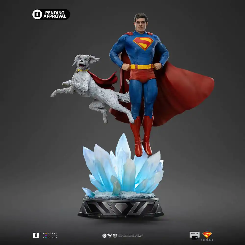 Superman Legacy Art Scale Statua 1/10 Superman & Krypto 32 cm zdjęcie produktu