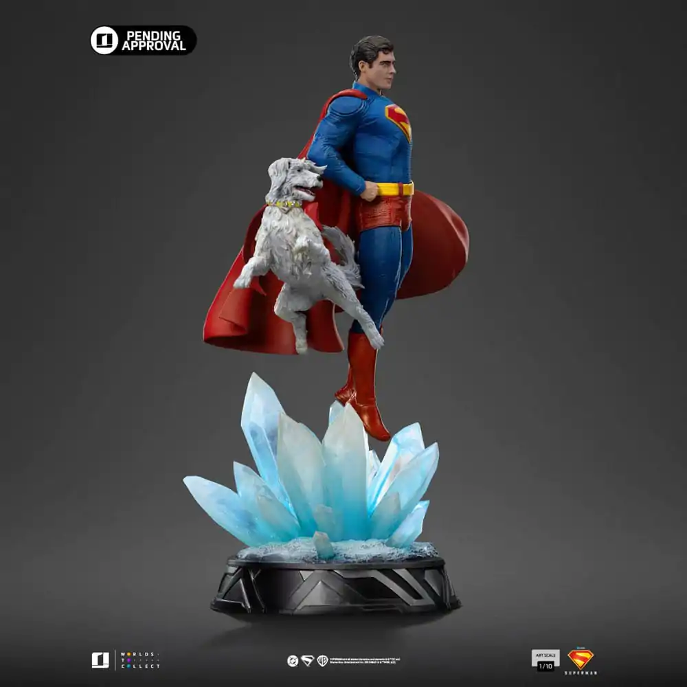 Superman Legacy Art Scale Statua 1/10 Superman & Krypto 32 cm zdjęcie produktu