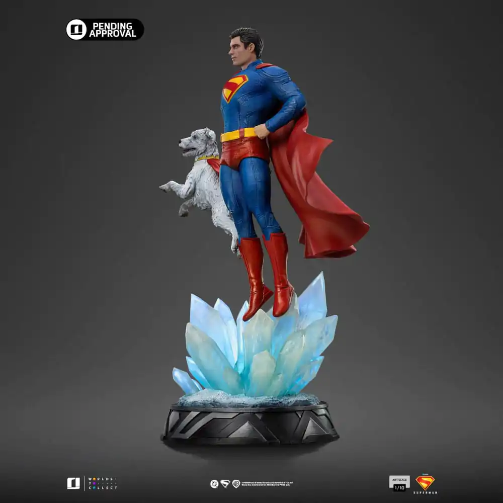 Superman Legacy Art Scale Statua 1/10 Superman & Krypto 32 cm zdjęcie produktu