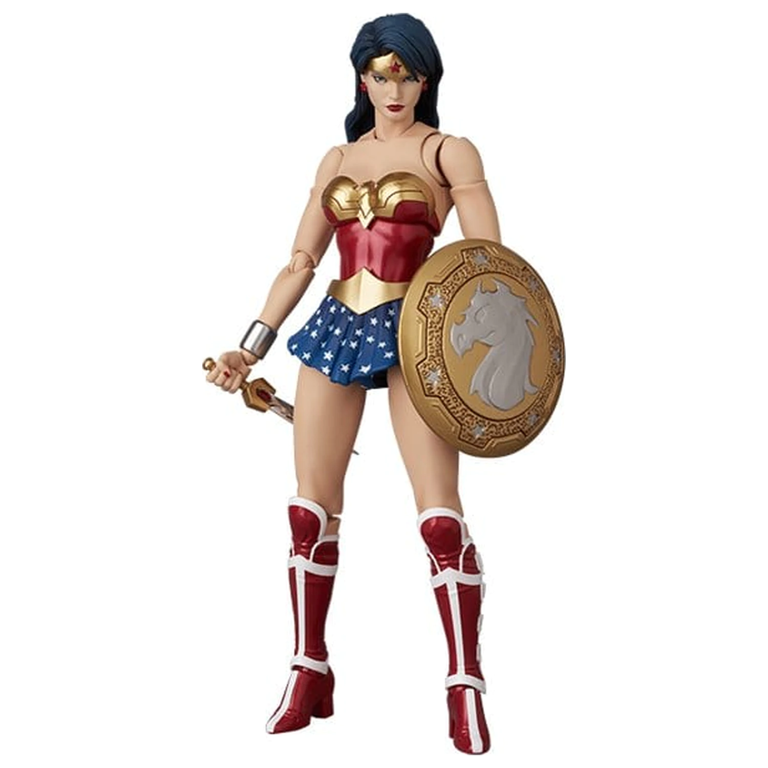 Superman MAFEX Figurka Akcji Wonder Woman (Superman: For Tomorrow) 15 cm zdjęcie produktu