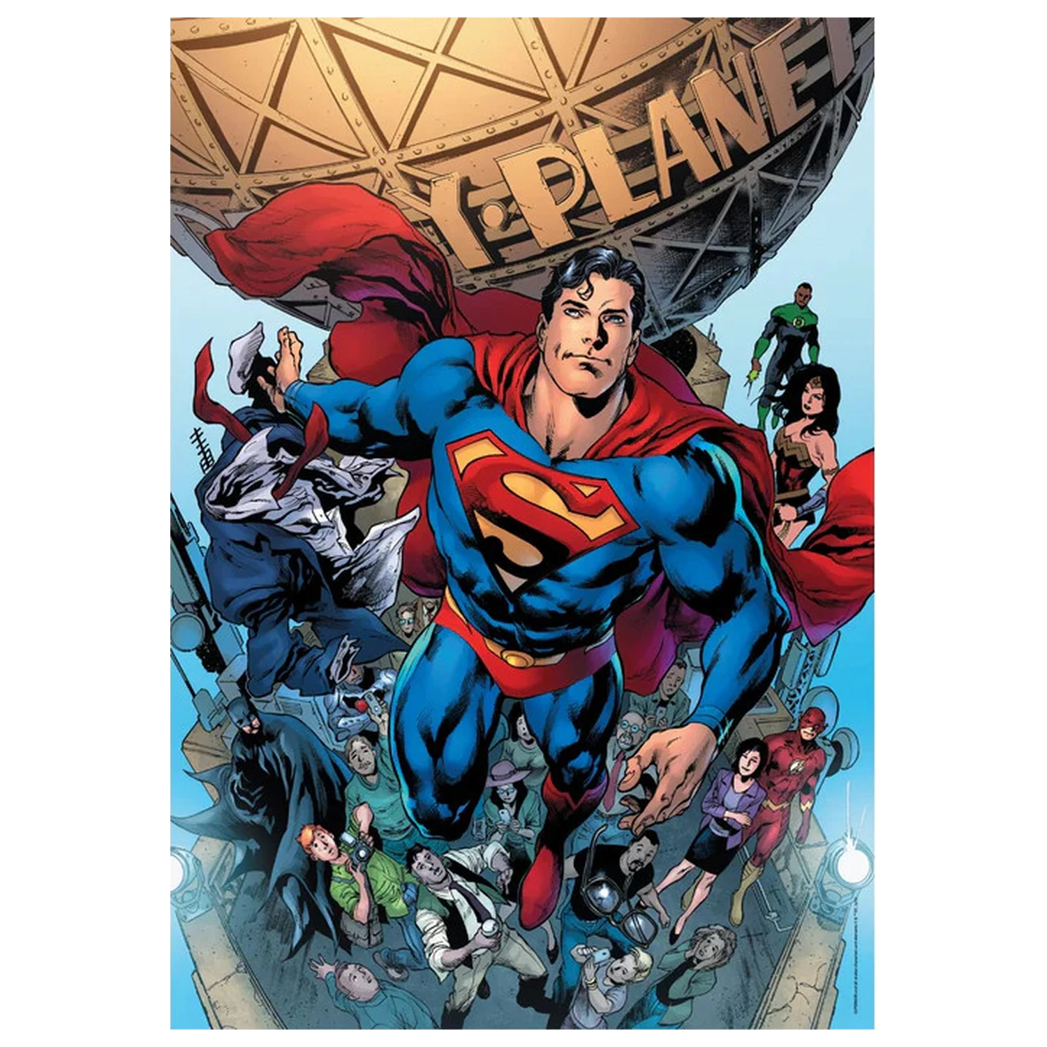 Superman Planet 1000-elementowe puzzle Compact zdjęcie produktu