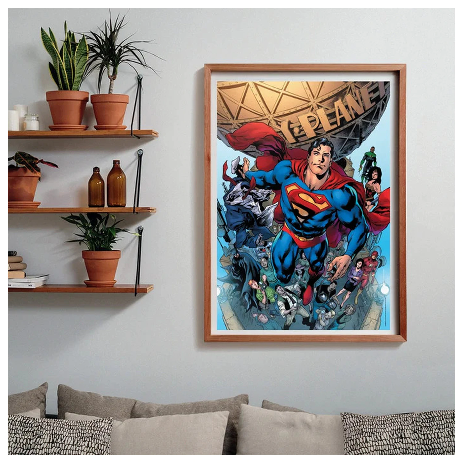 Superman Planet 1000-elementowe puzzle Compact zdjęcie produktu