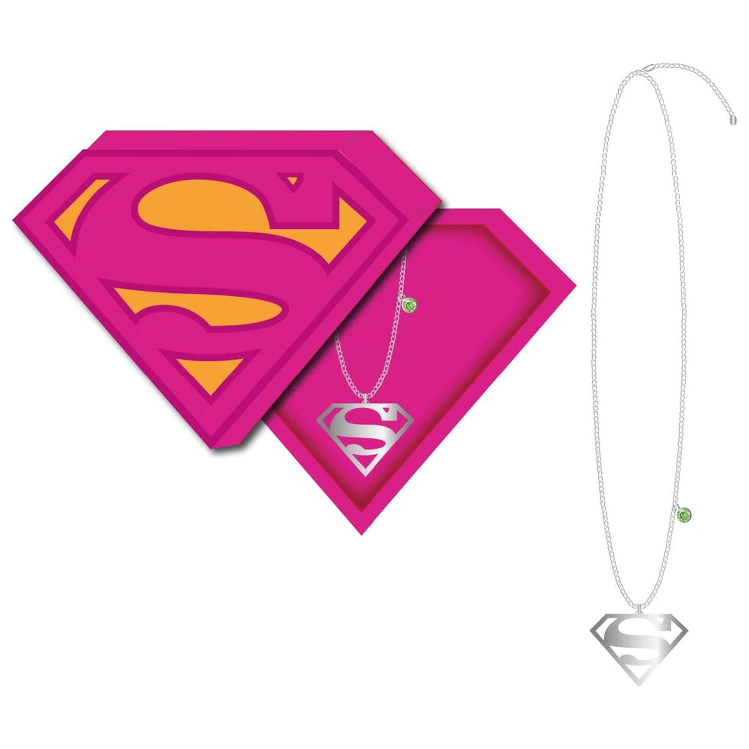 Superman Supergirl naszyjnik zdjęcie produktu