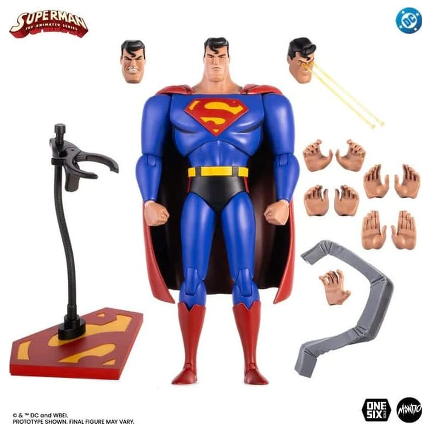 Superman: The Animated Series figurka 1/6 Superman 30 cm zdjęcie produktu
