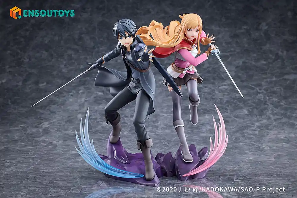 Statua Sword Art Online 1/7 Progressive Scherzo of Deep Night Kirito i Asuna Zestaw zdjęcie produktu