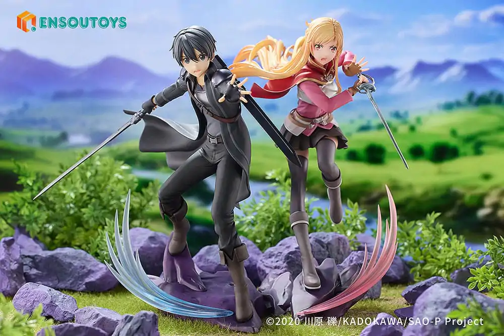 Sword Art Online Statua 1/7 Progressive Scherzo of Deep Night Kirito 22 cm zdjęcie produktu