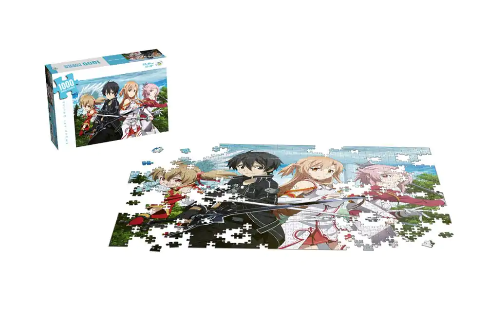 Sword Art Online Puzzle z bohaterami (1000 elementów) zdjęcie produktu