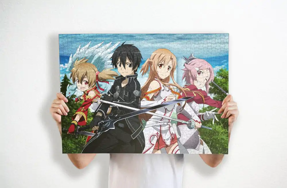 Sword Art Online Puzzle z bohaterami (1000 elementów) zdjęcie produktu