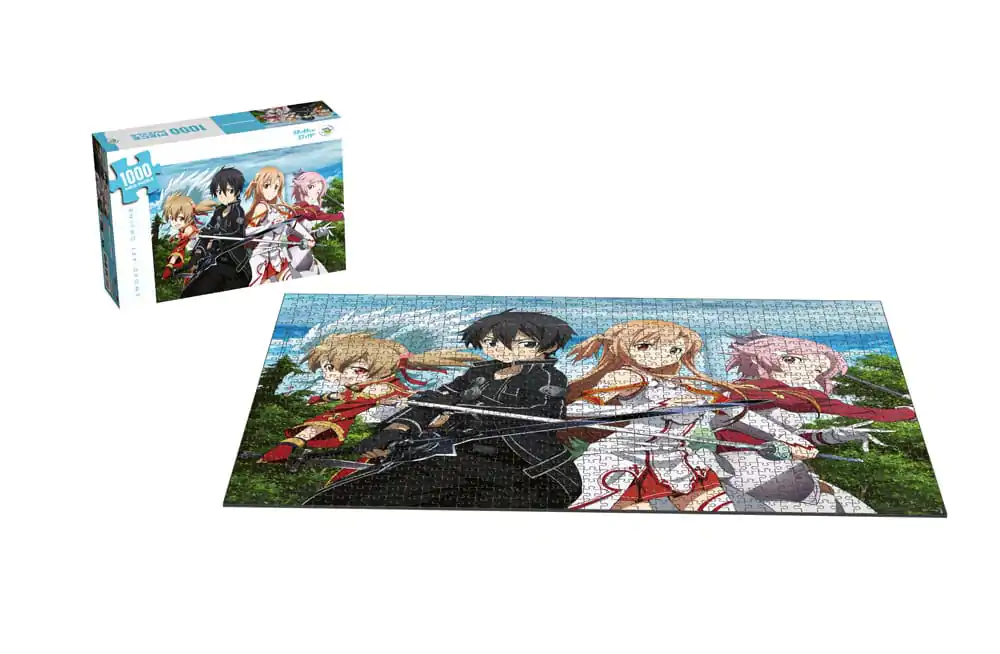 Sword Art Online Puzzle z bohaterami (1000 elementów) zdjęcie produktu