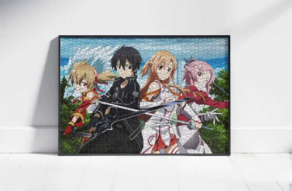 Sword Art Online Puzzle z bohaterami (1000 elementów) zdjęcie produktu