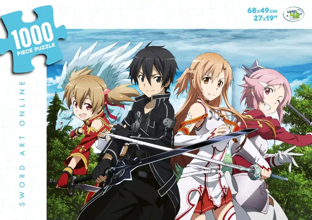 Sword Art Online Puzzle z bohaterami (1000 elementów) zdjęcie produktu