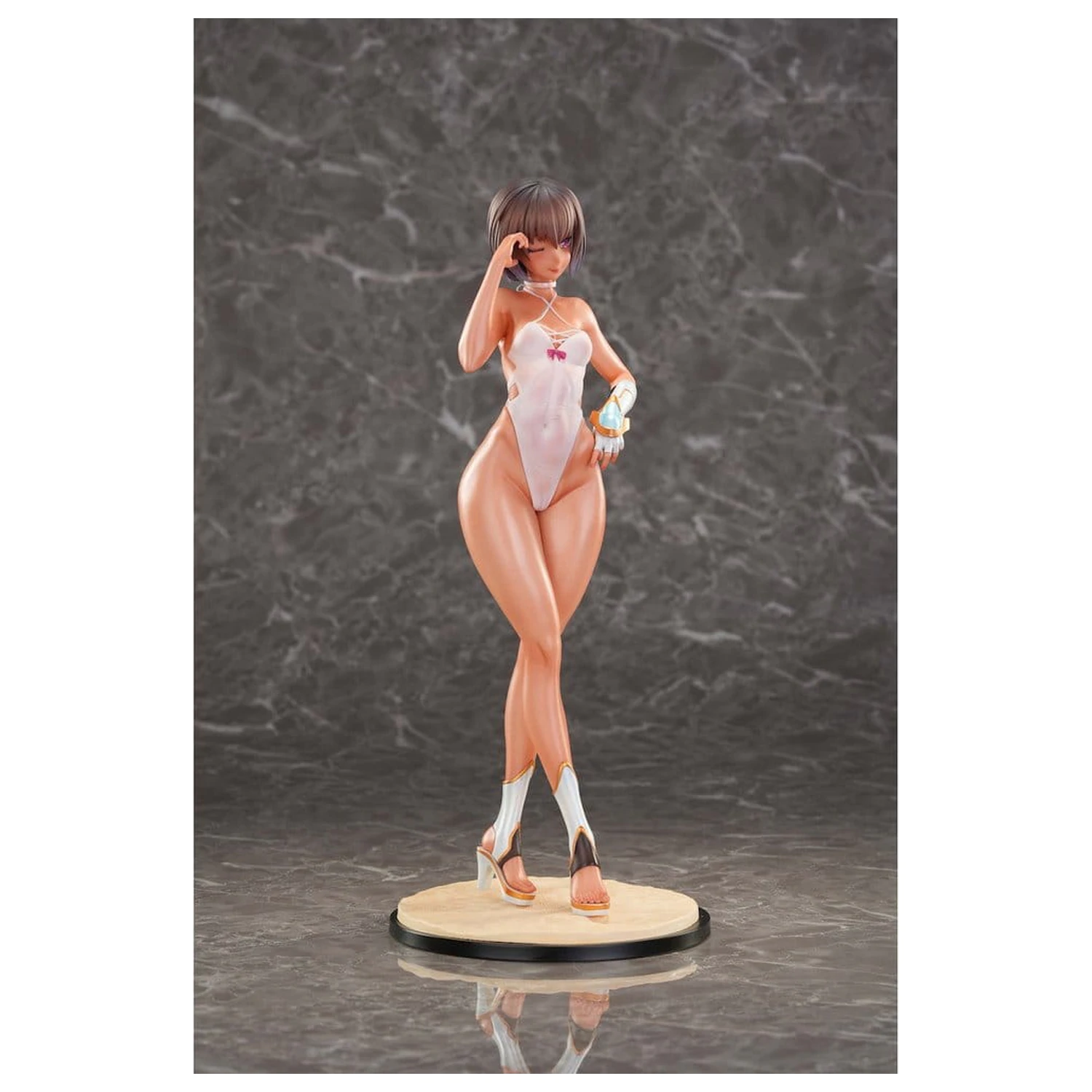 Figurki Taimanin PVC w skali 1/6 – dwupak kostiumów kąpielowych dla dorosłych: Yukikaze i Yukikaze Mizuki, 27 cm zdjęcie produktu