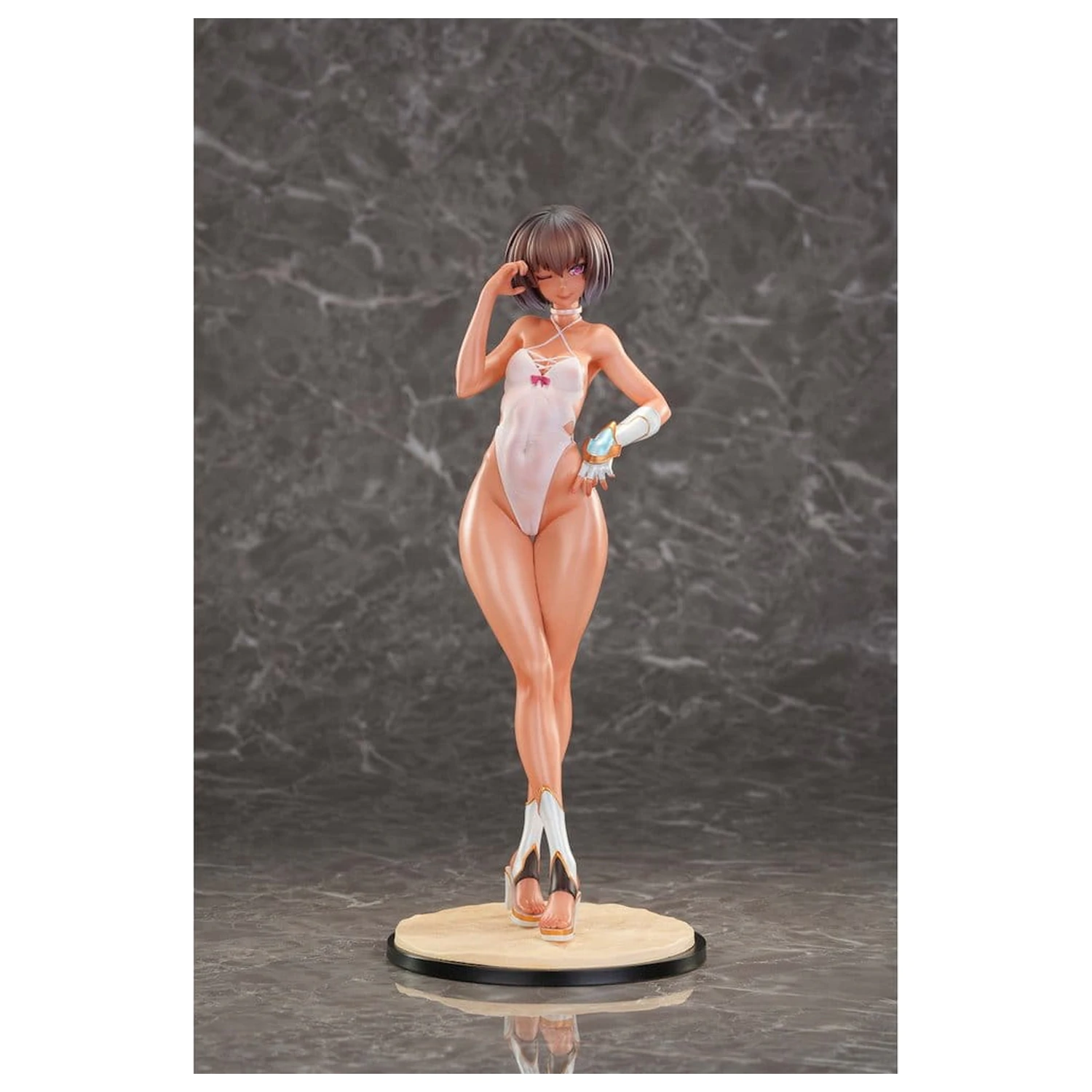 Figurki Taimanin PVC w skali 1/6 – dwupak kostiumów kąpielowych dla dorosłych: Yukikaze i Yukikaze Mizuki, 27 cm zdjęcie produktu