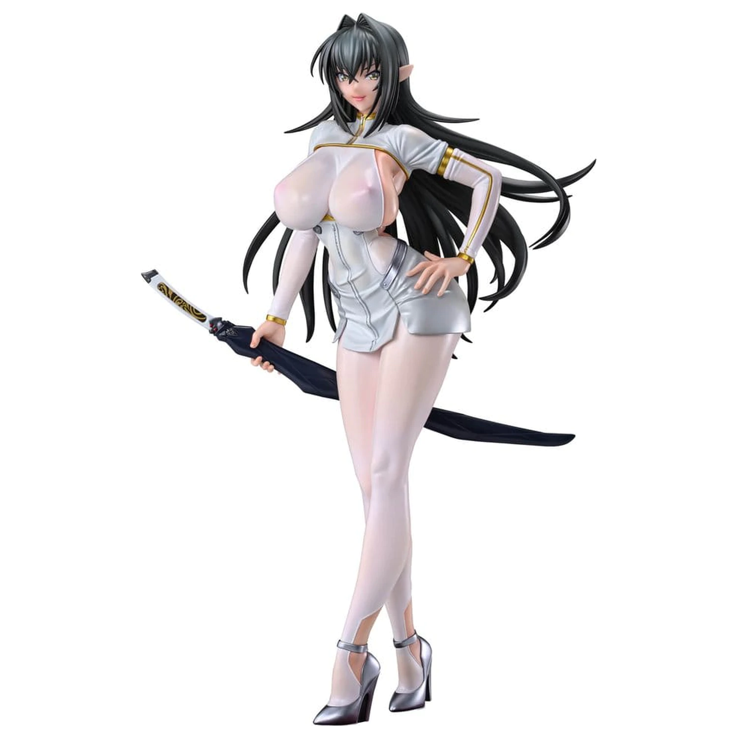 Taimanin RPG PVC Figurka 1/6 Annerose Vajra White see-through Ver. 31 cm zdjęcie produktu