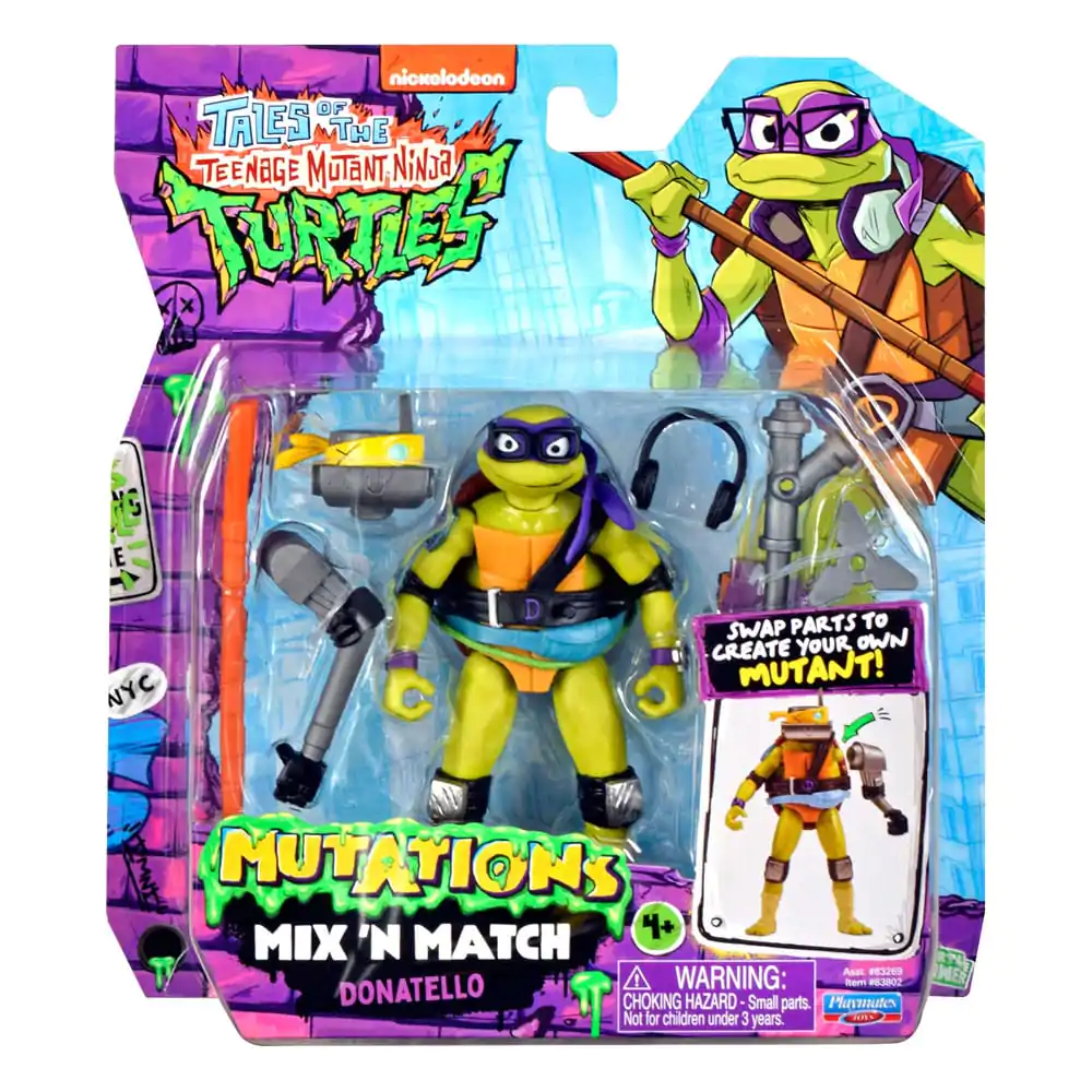 Tales of the Teenage Mutant Ninja Turtles Mix 'n Match Figurka Akcji Donatello 12 cm zdjęcie produktu