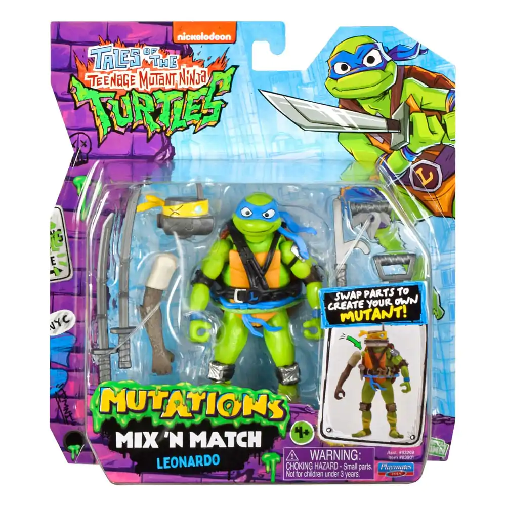 Tales of the Teenage Mutant Ninja Turtles Mix 'n Match Figurka Akcji Leonardo 12 cm zdjęcie produktu